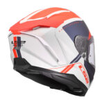 Kaciga LS2 Full Face FF817 CHALLENGER II TITAN belo plavo crvena - Slika 5
