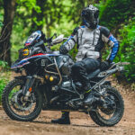 Pantalone LS2 TRAVEL LONG muške crno tamno sive duge - Slika 9