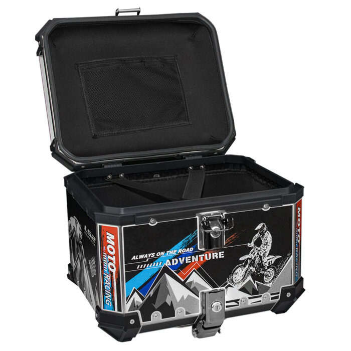 Centralni kofer LS2 ALU crni ROCK 45L - Slika 2