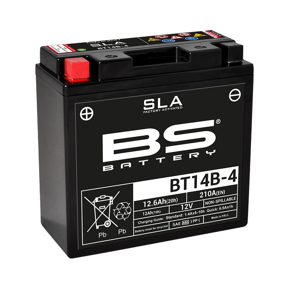 176ada26-fd2d-4767-b6a0-236731ab21ad.jpg Akumulator BS 12V 12Ah SLA BT14B-4-FA levi plus (150x69x145) 210A - Slika 1