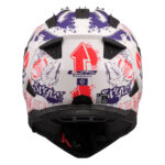 Kaciga LS2 Enduro MX702 PIONEER II FANTASY belo crveno plava - Slika 4