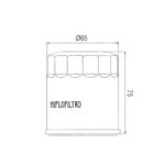 Filter ulja HF156 Hiflo - Slika 2