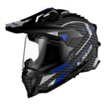 Kaciga LS2 Enduro MX701 EXPLORER SPIRE crno titanium - Slika 7