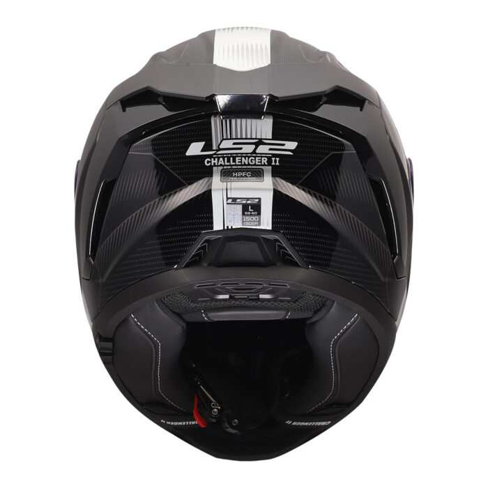 Kaciga LS2 Full Face FF817 CHALLENGER II NITRO crno siva - Slika 4
