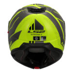 Kaciga LS2 Flip Up FF908 STROBE II CODE žuto siva - Slika 4