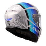 Kaciga LS2 Full Face FF811 VECTOR II FREEDOM belo siva - Slika 5