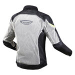 Jakna LS2 AIRY EVO ženska crno sivo žuta - Slika 2