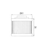 Filter ulja HF186 Hiflo - Slika 2