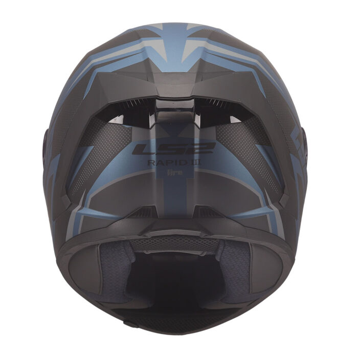 Kaciga LS2 Full Face FF820 RAPID III XTREM crno plava - Slika 4