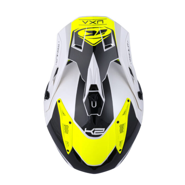 KENNY Titanuim Graphic White Black Yellow - Slika 4