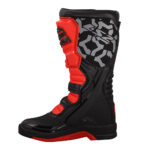 Motocross čizme LS2 RAPTOR muške crno crvene - Slika 2