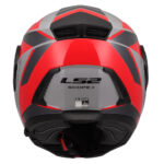 Kaciga LS2 Flip Up FF902 SCOPE II OXYD sivo crvena - Slika 4