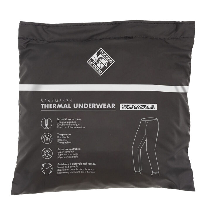 Pod Pantalone TERMICO crne TUCANO URBANO - Slika 5