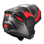 Kaciga LS2 Flip Up FF902 SCOPE II DURIA crno crvena - Slika 9