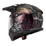 Kaciga LS2 Enduro MX702 PIONEER II RANGI crna - Slika 3