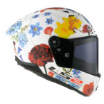 Kaciga LS2 Full Face FF805 THUNDER GP AERO CARBON FLOWERS bela - Slika 6