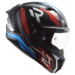 Kaciga LS2 Full Face FF805 THUNDER CARBON SUPRA crveno plava - Slika 3