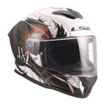 Kaciga LS2 Full Face FF820 RAPID III BOHO belo crno roza - Slika 7