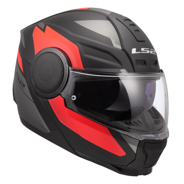 Kaciga LS2 Flip Up FF902 SCOPE II DURIA crno crvena - Slika 7
