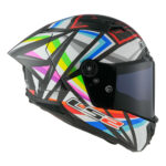 Kaciga LS2 Full Face FF805 THUNDER CARBON GP AERO FLASH crna - Slika 6