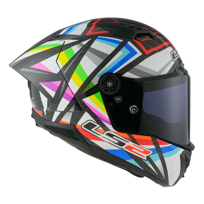 Kaciga LS2 Full Face FF805 THUNDER CARBON GP AERO FLASH crna - Slika 6