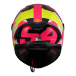 Kaciga LS2 Full Face FF805 THUNDER CARBON GP AERO REPLICA ALDEGUER žuto roza - Slika 4