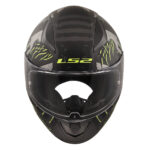 Kaciga LS2 Full Face FF353 RAPID II PIRATES mat titanium - Slika 6