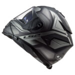 Kaciga LS2 Full Face FF800 STORM II FASTER mat titanium sa naočarima - Slika 5
