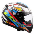Kaciga LS2 Full Face FF353 RAPID II XDRON belo narandžasta - Slika 6