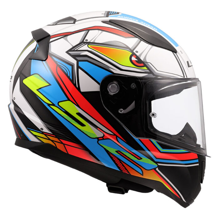 Kaciga LS2 Full Face FF353 RAPID II XDRON belo narandžasta - Slika 6