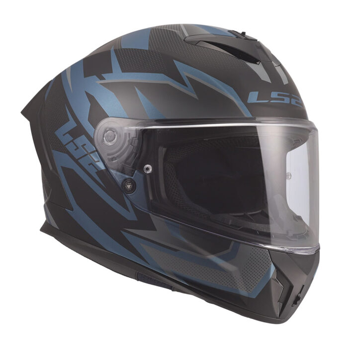 Kaciga LS2 Full Face FF820 RAPID III XTREM crno plava - Slika 7