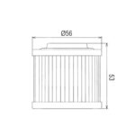 Filter ulja HF151 Hiflo - Slika 2