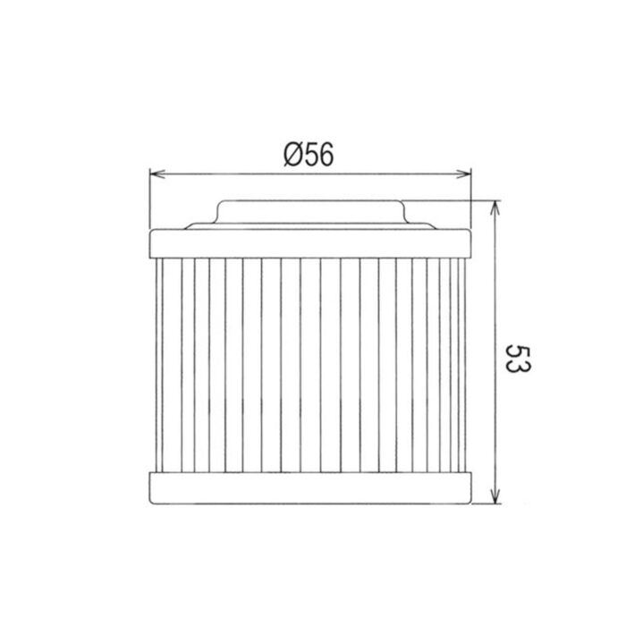 Filter ulja HF151 Hiflo - Slika 2