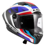 Kaciga LS2 Full Face FF805 THUNDER CARBON GP AERO RAUTE plavo crvena - Slika 7