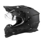 Kaciga ONEAL Enduro SIERRA FLAT crna
