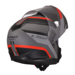 Kaciga LS2 Flip Up FF908 STROBE II MONZA crno sivo crvena - Slika 7