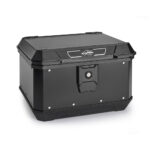 Centralni kofer Kappa K'METROBOX KMX400B Alu sivi Monolock 40L