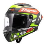 Kaciga LS2 Full Face FF800 STORM II sjajno crna sa naočarima - Slika 10