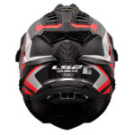 Kaciga LS2 Enduro MX701 EXPLORER CARBON FRONTIER II crvena - Slika 4