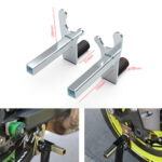 Adapter za zadnji štender V profil sivo crni MB-MOTO - Slika 2
