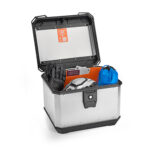 Centralni kofer Kappa K'METROBOX KMX500A Alu sivi Monolock 50L - Slika 2