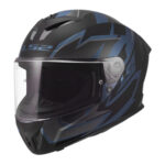 Kaciga LS2 Full Face FF811 VECTOR II CARBON GRID mat crno zelena sa naočarima - Slika 7