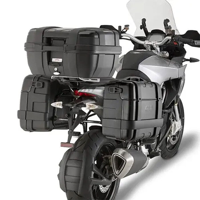 Centralni kofer GIVI TREKKER BLACK LINE TRK52B Monokey 52L crni - Slika 2