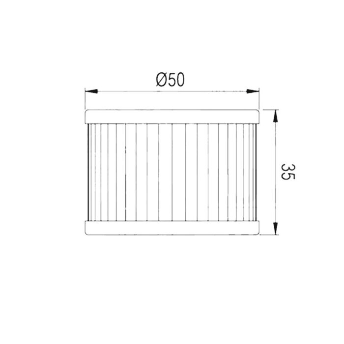 Filter ulja HF591 Hiflo - Slika 2