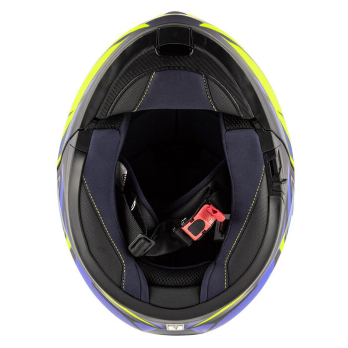 Kaciga Kappa KV32F Flip up plavo žuta - Slika 8
