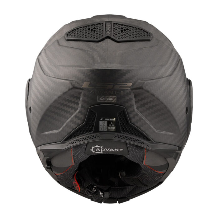 Kaciga LS2 Flip Up FF901 ADVANT X SOLID mat carbon - Slika 5