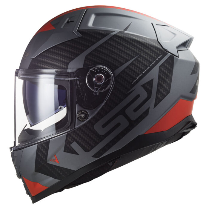 Kaciga LS2 Full Face FF811 VECTOR II  mat titanium sa naočarima - Slika 2