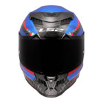 Kaciga LS2 Full Face FF807 DRAGON CARBON TRAX plavo crvena - Slika 6
