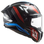 Kaciga LS2 Full Face FF805 THUNDER CARBON SUPRA crveno plava - Slika 2