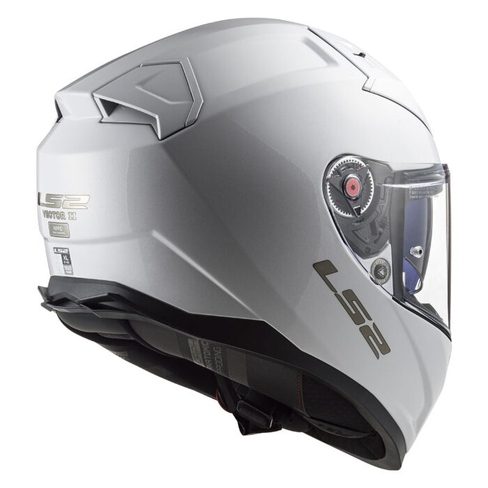 Kaciga LS2 Full Face FF811 VECTOR II  bela sa naočarima - Slika 4